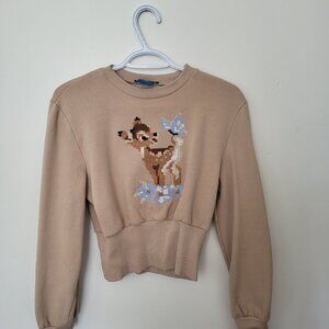 Zara Disney Bambi sweater